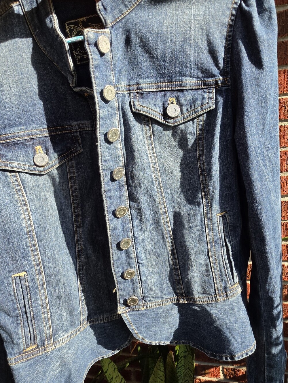 WHBM Feminine denim jacket 6 - Picture 5 of 9